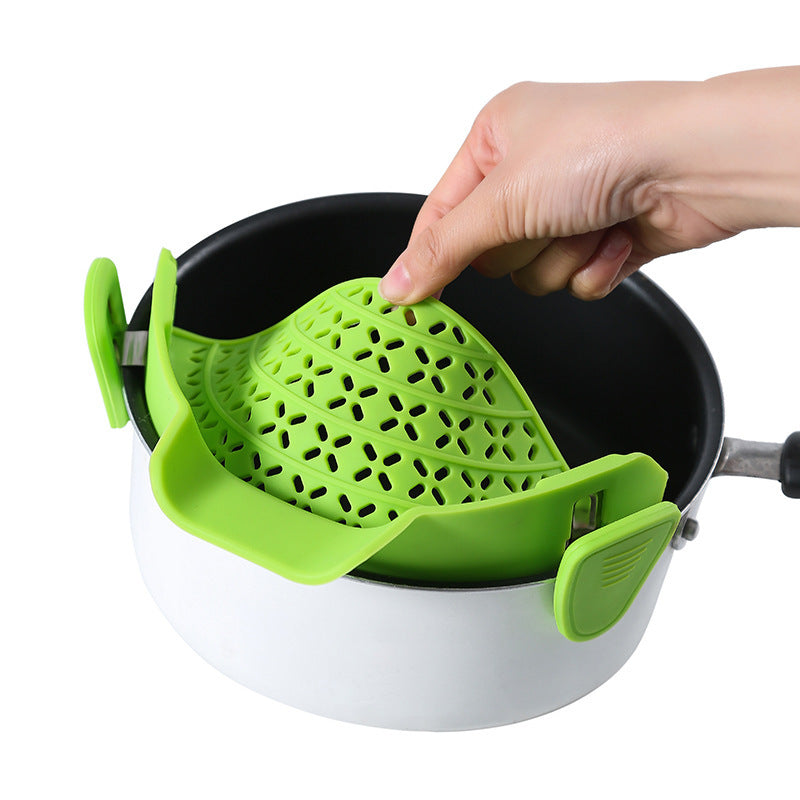 Effortless Cooking Cleanup: Silicone Pot Side Drain Stopper for Every Kitchen