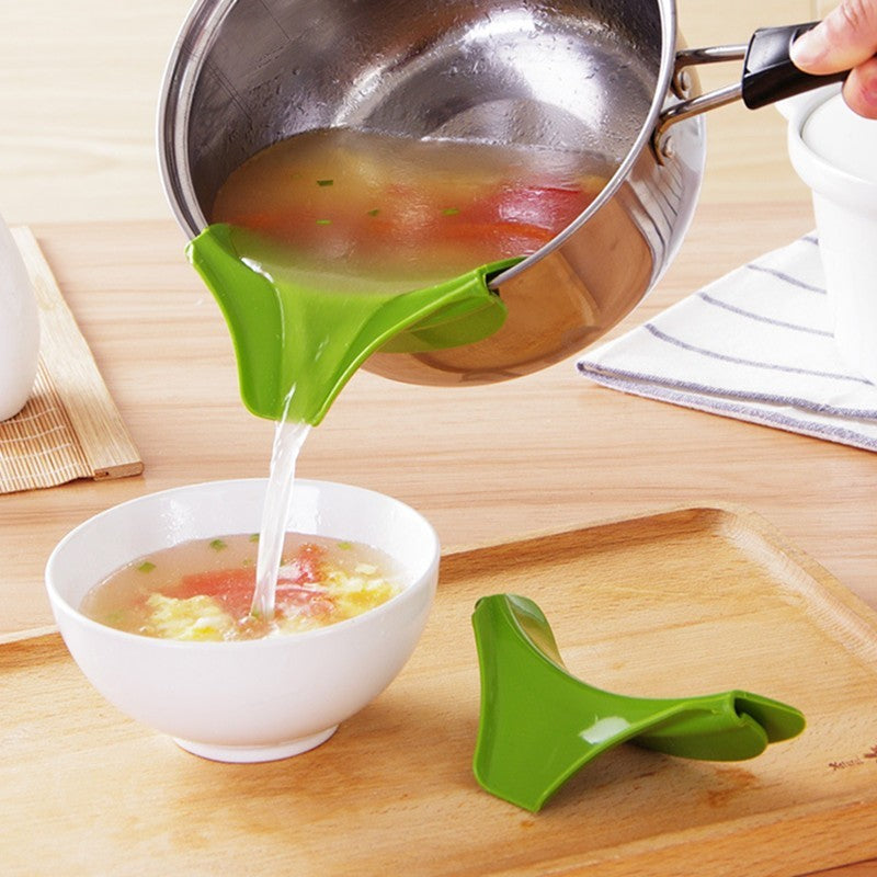 The Ultimate Silicone Soup Funnel: A Must-Have Kitchen Gadget for Easy Pouring