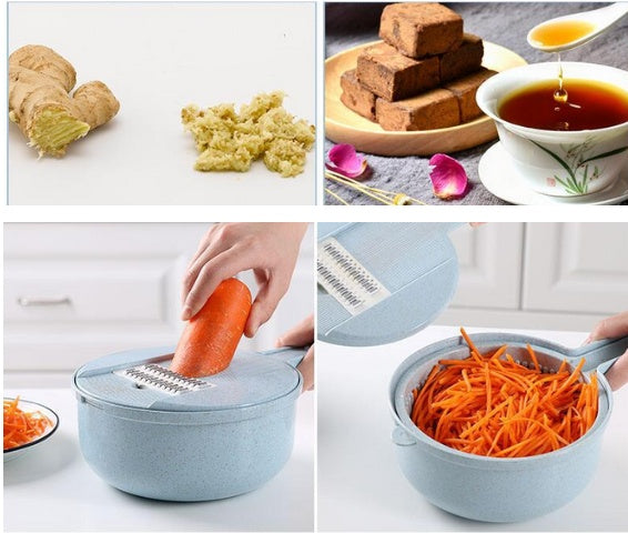 Ultimate Kitchen Accessory: 8-in-1 Mandoline Slicer