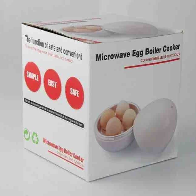 4-Egg Microwave Steamer – Quick & Easy Hard or Soft Boiled Eggs in 5 Minutes