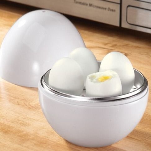 4-Egg Microwave Steamer – Quick & Easy Hard or Soft Boiled Eggs in 5 Minutes