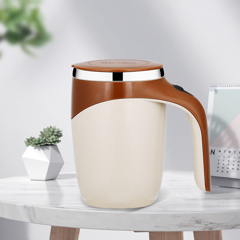 High-Value Rechargeable Electric Stirring Cup: Lazy Magnetic Rotating Stir for Smooth Drinks