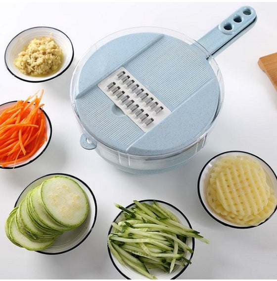 Ultimate Kitchen Accessory: 8-in-1 Mandoline Slicer