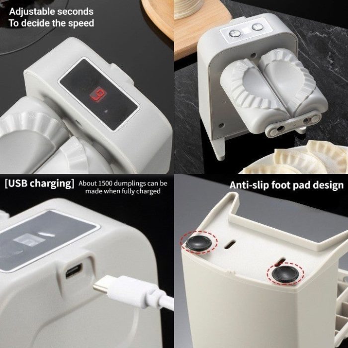 Revolutionize Your Cooking: The Electric Dumpling Artifact Automatic Easy Dumpling Maker"