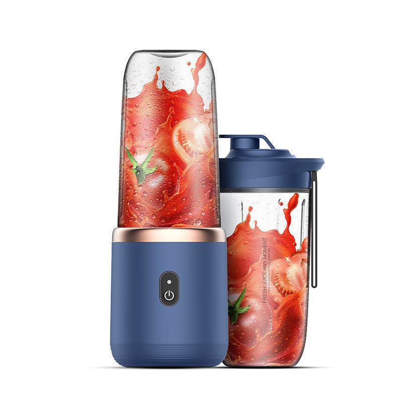 USB-Charged 6Blade Juicer: The Perfect Portable Food Mixer for Smoothies & Ice Crushing"