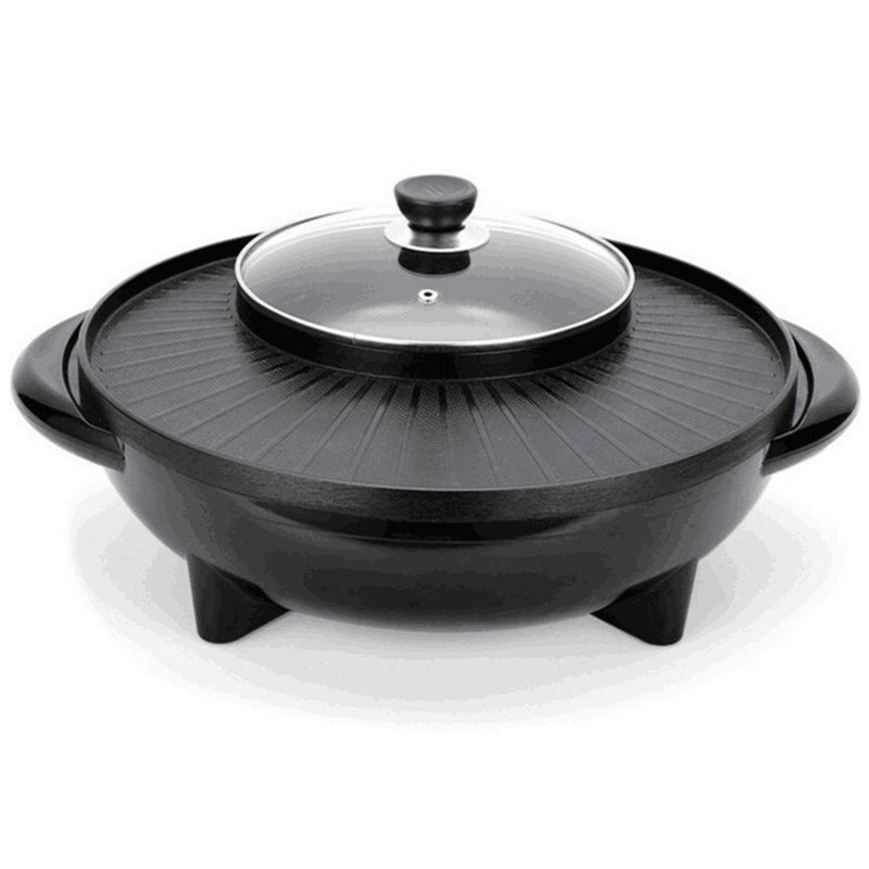 The Ultimate Kitchen Companion: Multifunctional Pot Electric Grill for Effortless Cooking