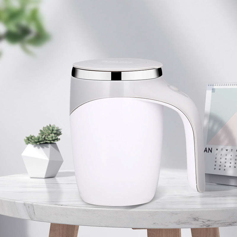 High-Value Rechargeable Electric Stirring Cup: Lazy Magnetic Rotating Stir for Smooth Drinks