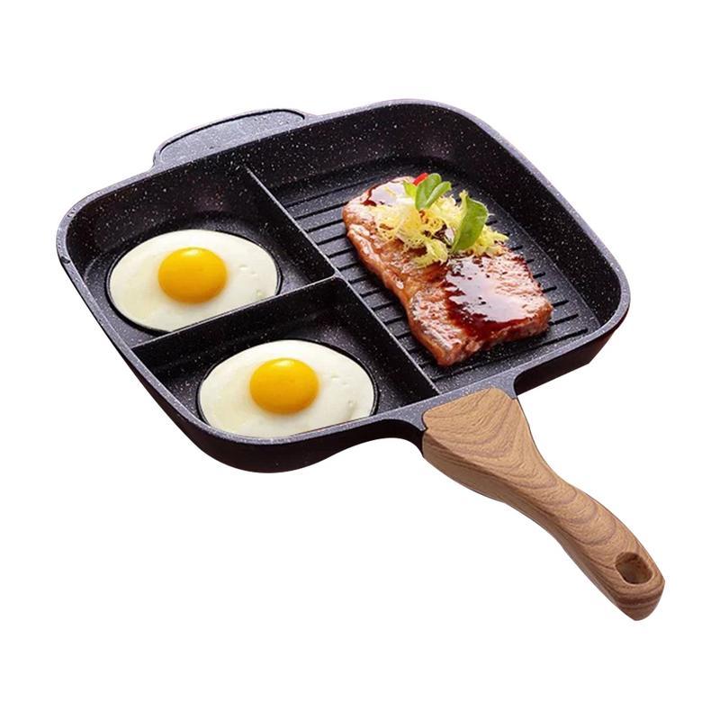 Maifanshi Multi-Function Fried Steak Pot: Non-Stick Omelette Pan for Household & Induction Cookers