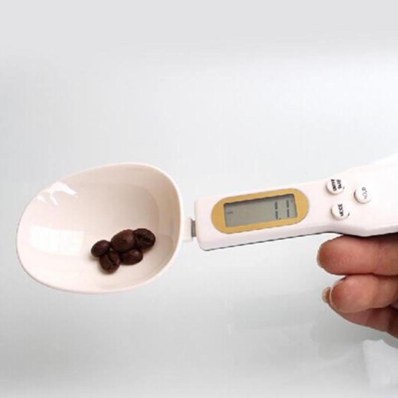 Effortless Cooking with LCD Digital Food Scale Spoon Perfect for Grams, Sugar, and Coffee"