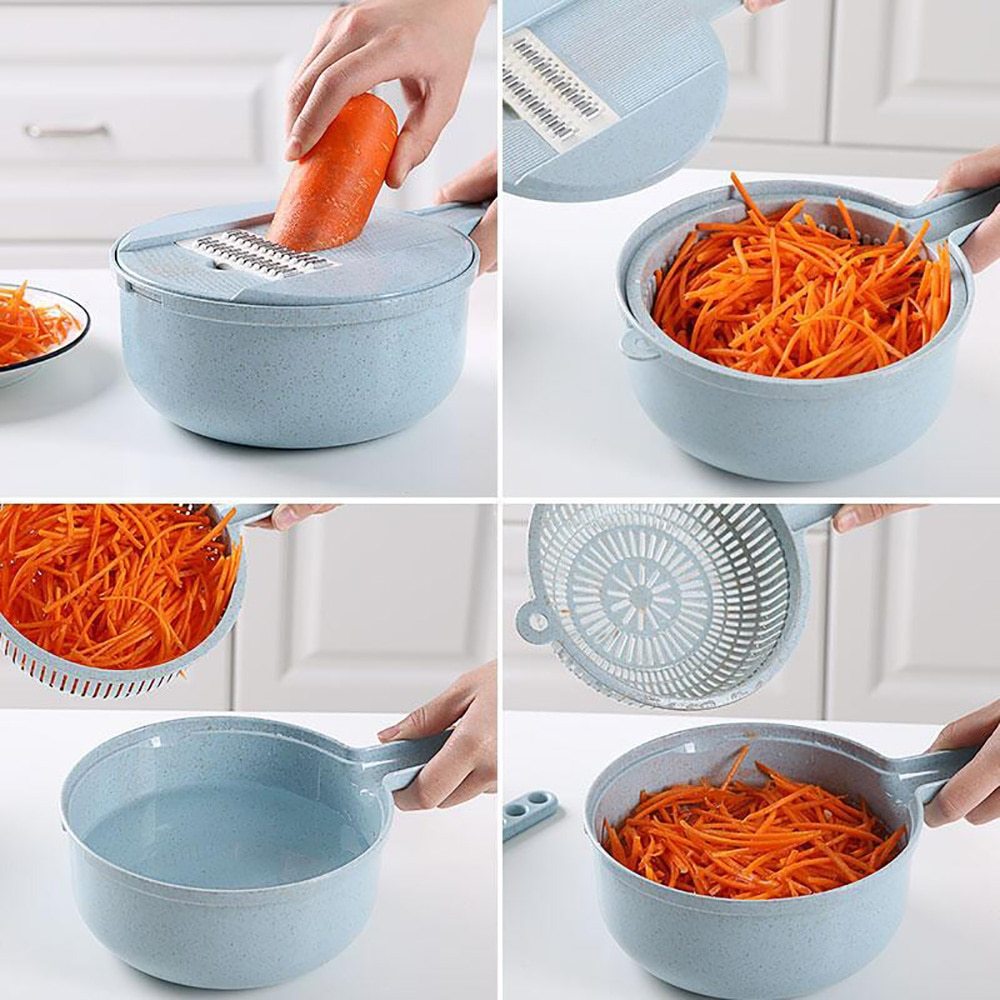 Ultimate Kitchen Accessory: 8-in-1 Mandoline Slicer