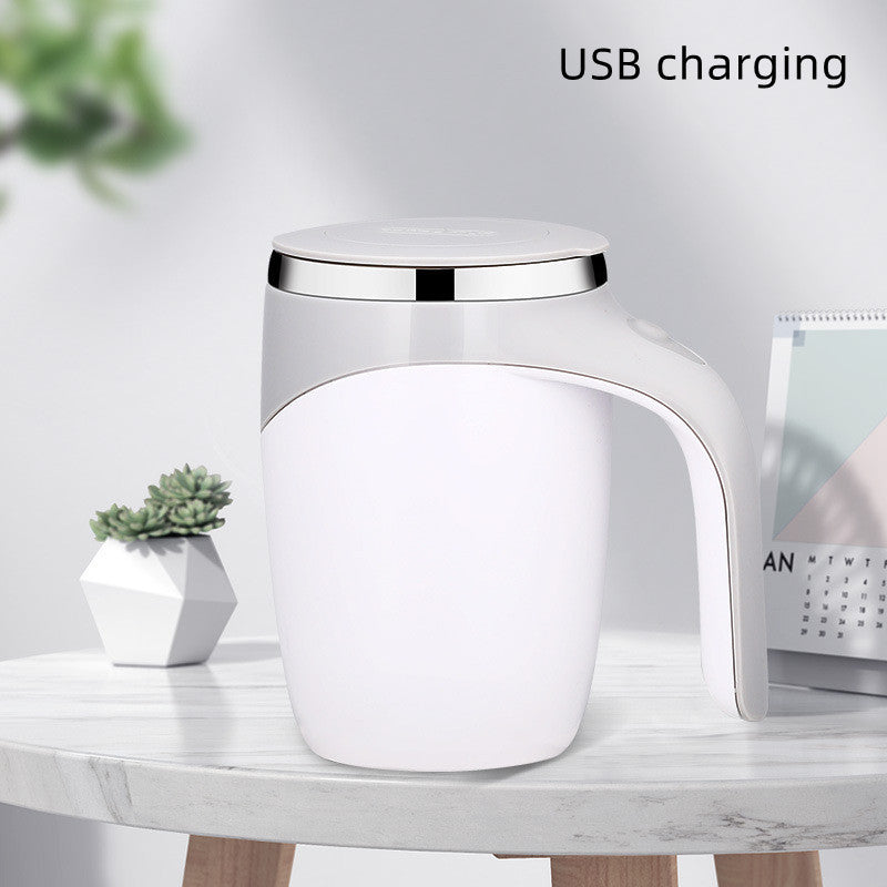 High-Value Rechargeable Electric Stirring Cup: Lazy Magnetic Rotating Stir for Smooth Drinks