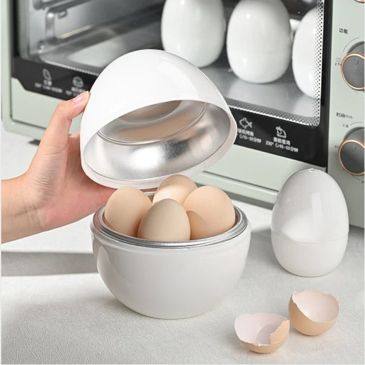 4-Egg Microwave Steamer – Quick & Easy Hard or Soft Boiled Eggs in 5 Minutes