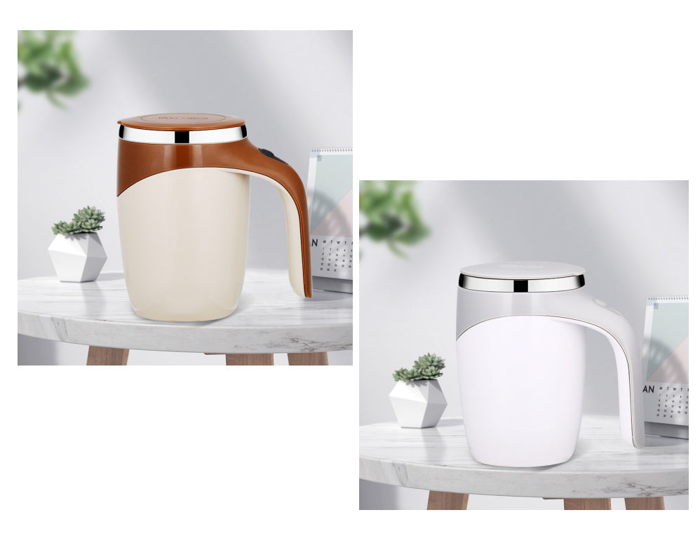 High-Value Rechargeable Electric Stirring Cup: Lazy Magnetic Rotating Stir for Smooth Drinks