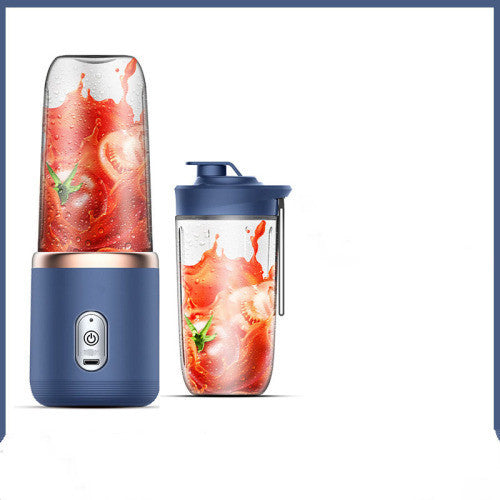 USB-Charged 6Blade Juicer: The Perfect Portable Food Mixer for Smoothies & Ice Crushing"