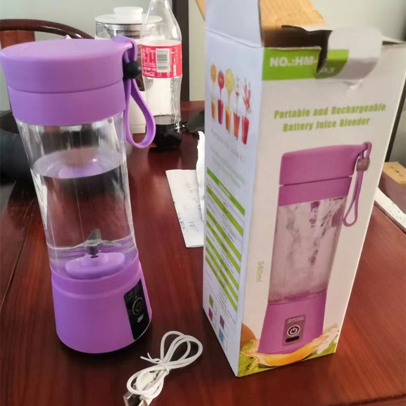 Blend On-the-Go: The Portable USB Rechargeable Mini Blender for Smoothies and Juices"