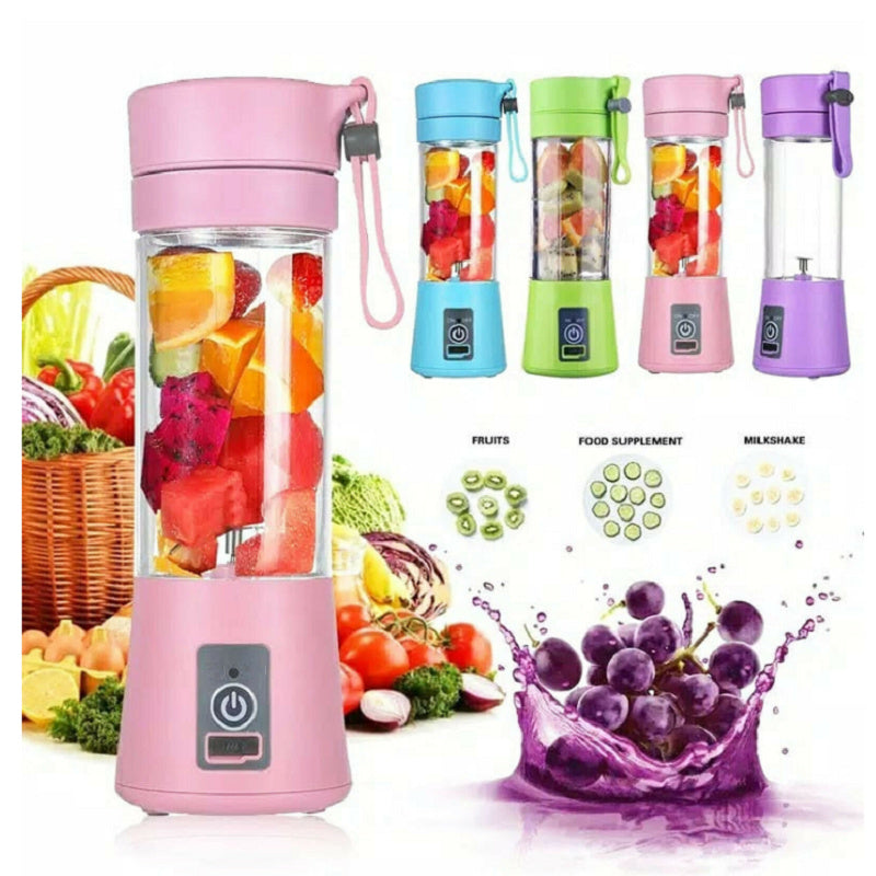 Blend On-the-Go: The Portable USB Rechargeable Mini Blender for Smoothies and Juices"