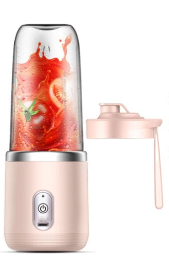 USB-Charged 6Blade Juicer: The Perfect Portable Food Mixer for Smoothies & Ice Crushing"