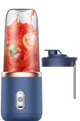 USB-Charged 6Blade Juicer: The Perfect Portable Food Mixer for Smoothies & Ice Crushing"